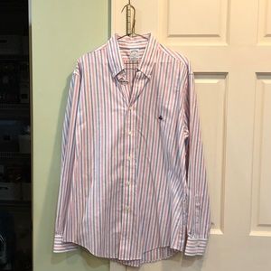 Brooks Brothers Large Striped Button Down